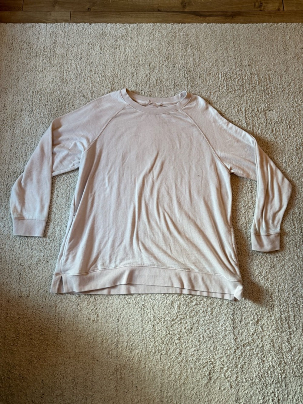 FP Movement by Free People Light Pink Crewneck Sweatshirt